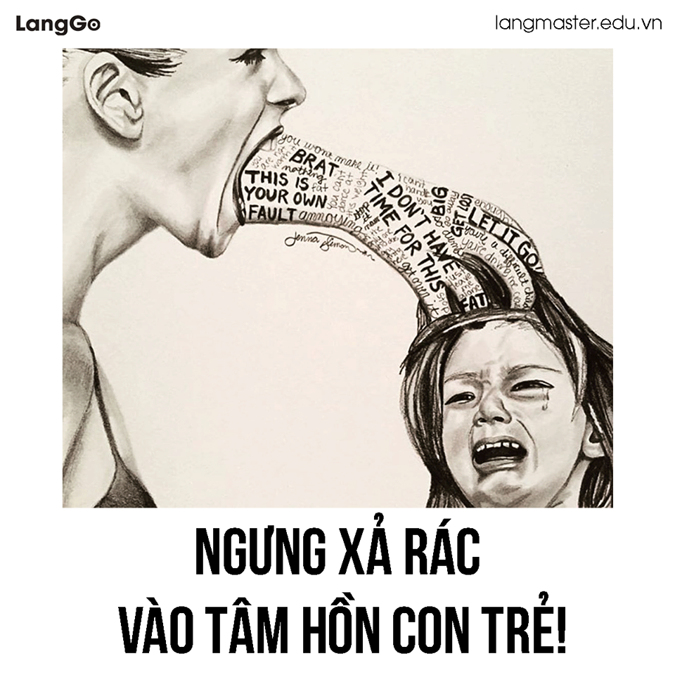 NGƯNG XẢ RÁC VÀO TÂM HỒN CON TRẺ