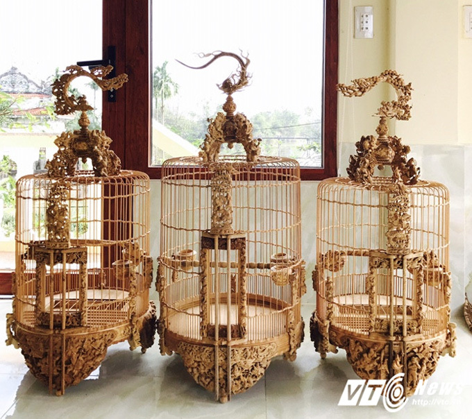 Chiếc lồng chim giá tỷ đồng: Ngả mũ thú chơi độc của đại gia Chiếc lồng chim giá tỷ đồng: Ngả mũ thú chơi độc của đại gia