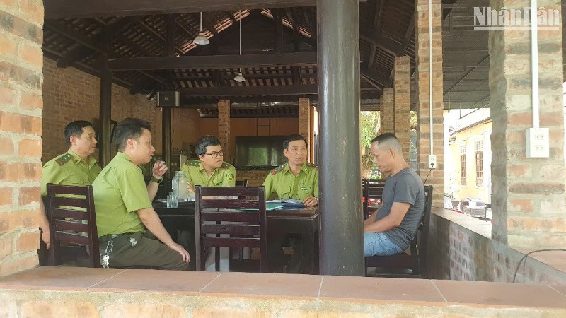 Kiểm lâm Huế bất ngờ kiểm tra các điểm mua bán, cà-phê chim cảnh